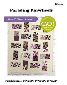 Parading Pinwheels Downloadable Pattern by Beaquilter Fish Quilt Pattern, Pinwheels Quilt, Pinwheel Blocks, Pinwheel Quilt Pattern, Liberty Quilt, Charm Pack Quilt Patterns, Forest Quilt, Pinwheel Block, Charm Pack Quilt