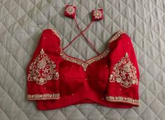 Hand embroidered ready made saree blouse / crop top/stitched saree blouse usa / reddish pink saree blouse/modern blouse/zardosi blouse/red saree blouse/ pure silk blouse/ maggam work blouse        It is very true that a perfect blouse is the one which makes your saree look stand out !! If you find one of such a style that you have been wanting to have then dont let it go !! we carry such unique trending blouses that instantly add a stylish look to any saree !!      Here is a beautiful Hand embro Fitted Raw Silk Saree With Handwork, Fitted Art Silk Saree With Handwork, Festive Fitted Saree With Handwork, Red Embroidered Zari Work Top For Wedding, Red Embroidered Top With Zari Work For Wedding, Elegant Red Dola Silk Blouse, Red Embroidered Top For Wedding And Festive Occasions, Red Embroidered Unstitched Blouse For Wedding, Festive Dola Silk Top With Handwork