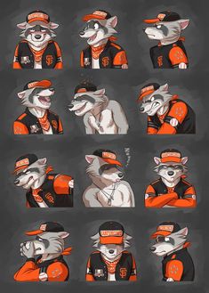 furry expression commission temiree deviantart sheet wolf zootopia expressions raccoon anime anthro shots choose board saved uploaded user Space Raccoon, Expression Sheet, Art Pinterest, Head Shots, Drawing Expressions, Pokemon Go, Animal Drawings, Animal Art, Comic Art