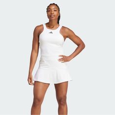 Bought This For A Tashi Duncan Halloween Costume But Sadly It’s Alittle Big On Me! This Dress Is Almost Identical To The One She Wears In Challengers! Reposhing This Item I Purchased From @Queenbee_25. Loved It, But Ready To Rotate For Something New. Questions? Leave A Comment Below! Adidas Dress, Adidas Tennis, Womens Tennis, Sport Dress, Boys Coat, Tennis Dress, Shorts With Tights, Jd Sports, Adidas Performance