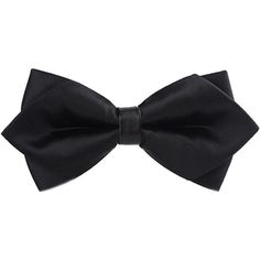 100% Nylon Imported The Pointed (Or Diamond Point) Is The Dandiest Bow Tie Of The Bunch. [Pointed Bow Tie] Size: 4.5 In. (Length) X 2.5 In. (Width). Came Pre-Tied With An Adjustable And Elastic Strap (Up To 20 In.) Handcrafted With 100 Percent Poly-Silk. To Help Reduce Waste In Our Environment, They Come With Eco-Friendly Packaging. A Must Have In Your Man's Wardrobe Essentials! Wear It Casually With Your Linen Blazer Or Even To A Important Event. Perfect For Any Suits, Blazers And Shirts. Black Butterfly Knot Bow Tie, Black Bow Tie For Summer Party, Adjustable Black Bow Tie For Summer, Black Adjustable Bow Tie For Summer, Black Summer Party Bow Tie, Black Bow Tie For Black Tie Events, Fitted Black Bow Tie For Party, Pre Tied Bow Tie, Cufflink Set