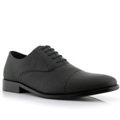 PRICES MAY VARY. INCLUDES: 1- Pair of Men’s Classic Memory Foam Vegan Leather Lace-Up Cap Toe Perforated Oxford Formal Dress Shoes CONSTRUCTION: Our 3 Panel Double-Stitched Perforated Oxford Shoes are Made with Top Tier Hand Crafted Durable Vegan Leather and Suede Interior. Our Oxfords are Comfortable, Durable, Water Resistant and Breathable. The Wax Shoe Laces Not Only Compliment the Shoe Well but Also Maintain Their Form and Stay Tightened for Longer Periods of Time. SLEEK-DESIGN: Express Your Mens Black Dress Shoes Aldo, Dressing Shoes, Formal Dress Shoes, Casual Cap, Shoes Dress, Synthetic Rubber, Mens Casual, Toe Designs, Shoes Men