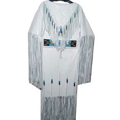 Women's White Leather Long Fringes Beaded Wedding Dress Powwow Regalia, Vestido de cuero Powwow Regalia para mujer Item specifics Condition Pattern: Solid Character: Cowgirl Closure: Fringes Occasion: Casual, Formal, Party/Cocktail, Travel, Wedding Size: XXXS to 5XL Color: White Material: Real Leather Accents: Beaded Dress Length: Long Brand: MyNativeStore Size Type: Regular Department: Women Style: Long Maxi Theme: 70s, 80s, 90s, Art, Christmas, Classic, Cowboy, Designer, Western Season: Fall, Powwow Regalia, Beaded Wedding Dress, Native Dress, Wedding Dresses Beaded, Long Fringes, Beaded Wedding, Pow Wow, Cow Girl, Leather Dresses