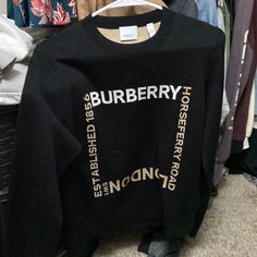 Super Cute And Cozy Burberry Sweater Size Small Burberry Sweater, Limited Time, Sweater Sizes, Burberry, Color Blue, Sweaters For Women, Super Cute, Wool, Blue