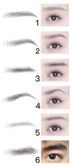 Permanent Eyebrow Tattoo, Mircoblading Eyebrows, Eyebrow Tattoos, Bentuk Alis, Eyebrow Styles, Sparse Eyebrows, Tattoos Temporary, Eyebrow Design, 달력 디자인