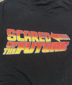 Scared Of The Future, Meme Shirts, Funny Outfits, Cooler Look, Selling Clothes