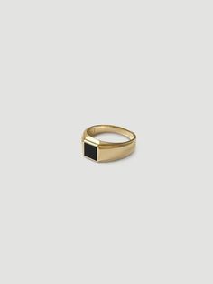 DESCRIPTIONWe like our rings like we like our coffee. Our boldest piece yet, the Onyx Ring is sure to make a statement. Get ready for compliments–lots of them. DETAILS- always made in 14k gold- set with black onyx stone- MEN's sizing available Minimalist Open Ring Jewelry With Polished Edges, Minimalist Ring With Polished Edges, Luxury Promise Ring With Polished Edges, Modern Jewelry Ring With Polished Edges, Modernist Jewelry With Polished Finish For Promise Ring, Luxury Rings With Polished Edges As Gift, Modern Signet Ring With Gemstone, Modern Gemstone Open Signet Ring, Modernist 14k Gold Ring Jewelry