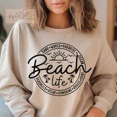 Beach Shirts Vinyl, Beach Shirt Design, Family Summer, Svg Summer, Summer Svg, Create Shirts, Silhouette Cameo Projects, Summer Family, Beach Shirt