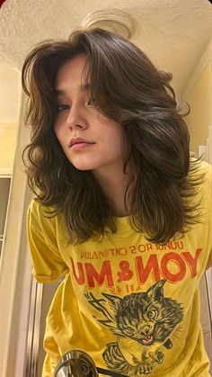 Short Grunge Hair, Hair Inspiration Short, Hairstyles For Layered Hair, Wolf Cut, Hair Stylies, Haircuts Straight Hair, Short Hair Haircuts, Cut My Hair, Grunge Hair