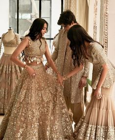 ESTIE | Shimmering in gold ✨ Mirror work magic by Abhinav Mishra. Every twirl tells a story! Shop Abhinav Mishra: In-store via appointment +44… | Instagram Indian Wedding Dress Modern, Abhinav Mishra, Mirror Work Dress, Indian Wedding Poses, Indian Wedding Gowns, Sangeet Outfit, Simple Lehenga, Desi Wedding Dresses, Celebrity Casual Outfits