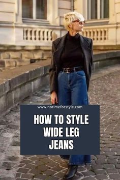 Mid Rise Wide Leg Jeans Outfit, Dark Wash Wide Leg Jeans Outfit, Wide Leg Jeans Fall Outfit, Tops For Wide Leg Jeans, Blazer And Wide Leg Jeans, Tops To Wear With Wide Leg Pants, Shoes With Wide Leg Jeans, What To Wear With Wide Leg Jeans, Shoes To Wear With Wide Leg Jeans