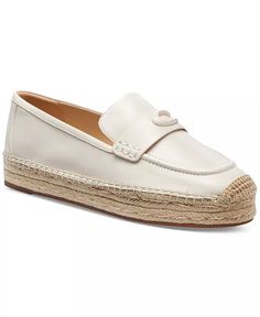 COACH - Women's Camilla Logo Espadrille Flat Loafers Flat Loafers, Bare Beauty, Jet Setter, Tech Gifts, Flat Espadrilles, Luxe Gifts, Barnes And Noble, Shoe Style, Cute Shoes