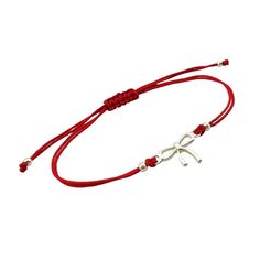 Red String Bracelet with Bow Ribbon charm. The charm is made of a Sterling Silver .925 Adjustable size.   Widest length - approx. 20 cm The item is stamped/marked .925! 100% guaranteed quality. Real images. As this can be seen in the photos. NOTE: Due to the difference device/monitors being used, pictures may not reflect the actual colour of the item. Copyright infringement is prohibited! Work only in sterling silver, not in chrome plated pewter. Do not hesitate to contact us if you need further Handmade Adjustable Red Sterling Silver Bracelet, Elegant Red Jewelry With Sliding Knot, Red Sterling Silver Jewelry For Gift, Elegant Red Bracelets For Good Luck, Elegant Red Handmade Charm Bracelet, Elegant Handmade Red Charm Bracelet, Red Sterling Silver Charm Bracelet, Adjustable Sterling Silver Charms Bracelet Gift, Red Sterling Silver Bracelets With Charms