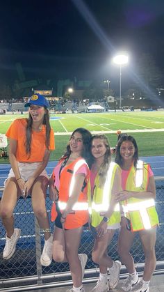 #football #neon #footballseason Neon Fb Game Outfits, Neon Football Game Outfit, Neon Fnl Outfit, Friday Night Football Game Outfit, Neon Theme Football Game Outfits, Whiteout Football Theme Outfit, Neon Football Theme, Neon Out Football Game