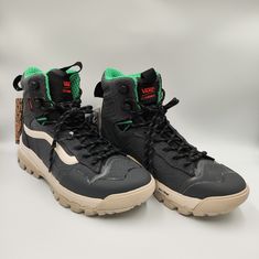 Brand New Without Box Any Questions Comment Below Luxury Waterproof Boots For Streetwear With Reinforced Toe, Luxury Black Gore-tex Sneakers, Streetally Camafloug Shoes, Kangoo Boots, Vans Ultrarange, Mens Green, Gray Green, Gore Tex, Woman Colour