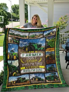 The fleece blanket features a lightweight, pill-free microfiber fleece that is not only supremely soft, but warm and cozy. Tractor Quilt, Farm Gifts, Farm Tractor, Warm Blankets, Blanket Sizes, Flannel Blanket, Quilt Blanket, Soft Flannel, Quilting Designs