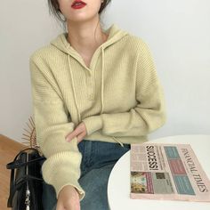 Product information:Material:AcrylicStyle: Casual/Street/Sweet/Y2K/Preppy/BasicsColour:Green. black. off-white. orange. blue. coffee color. autumn fragrant greenSize Information:Size:ONE SIZE Size Lenght Bust Shoulder Sleeve ONE SIZE 60 120 62 43 UNIT:CM Casual Warm Acrylic Sweater, Casual Beige Acrylic Outerwear, Casual Beige Acrylic Tops, Beige Acrylic Casual Outerwear, Casual Beige Acrylic Sweater, Preppy Basics, Oversized Sweater Women, Sweater Autumn, Y2k Preppy