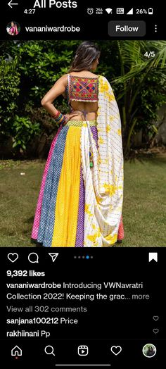 Leriya Chaniya Choli Design, Leriya Choli Design, Back Side Blouse Design For Navratri, Trending Chaniya Choli For Navratri, How To Make Chaniya Choli From Saree, Navratri Designer Outfits, Navaratri Blouse Designs Latest, Kodi Blouse Design For Navratri, Treditional Choli For Navratri