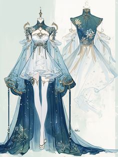 an illustration of a dress made to look like a princess