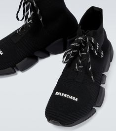 Find BALENCIAGA Speed 2.0 Lace-up Sneakers on Editorialist. Upper: fabric. Toe shape: round toe. Sole: fabric insole, rubber sole. Closure: lace-up. Lining: fabric. Comes with a box. Made in Italy. Comes with dust bag. Textile Sneakers With Elastic Lace-up, Textile Sneakers With Round Toe And Laces, Textile Sneakers With Laces And Round Toe, Textile Sneakers With Round Toe, Mesh High-top Sneakers With Round Toe And Laces, Athleisure High-top Lace-up Sneakers With Rubber Sole, Mesh High-top Sneakers With Laces And Round Toe, Black Nylon High-top Sneakers With Round Toe, Mesh High-top Sneakers With Round Toe