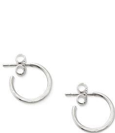 From James Avery, these hoops feature:Small Simple yet versatile, the Classic Hammered Hoop Earrings, in 14K gold or sterling silver, are sure to become a wardrobe mainstay. These small James Avery hoops, with their hammered finish and slim profile, are subtle and beautiful.Sterling silver Post closureApprox. 0.5" wideMade in the USA. James Avery Earrings, Small Silver Earrings, Sterling Silver Jewelry Earrings, James Avery Jewelry, Hammered Hoop Earrings, Small Hoop Earrings, Sophomore Year, James Avery, Jewelry Lookbook