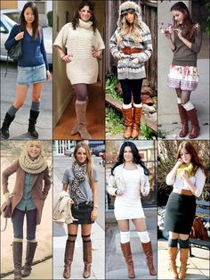 Knee Socks And Boots, Boot Socks How To Wear, Socks With Boots, How To Style Mid Calf Boots, How To Wear Boot Socks, Outfits With Mid Calf Boots, Calf Socks Outfit, Boots With Socks Outfit, Fitted Mid-calf Boots For Fall