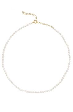 Inspired by the frivolity and glamour of 1970s New York, the glittering energy of Studio 54 and the elaborate opulence of Tudor jewellery, the necklace is part of our new 'Regal 54' collection which exudes divine femininity. Add to your designer jewellery collection with this unique rice pearl necklace. Handcrafted from luxurious 18ct Gold Plated Sterling Silver and genuine seed pearls. These pearl necklaces are lightweight and ideal for a glamorous feminine statement - perfect for gifts for her Tudor Jewelry, 1970s New York, Rice Pearl Necklace, Designers Jewelry Collection, Wedding Engagement Gifts, Studio 54, Pearl Necklaces, Designer Jewellery, Designer Clothes For Men