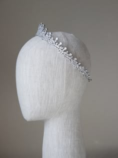 Wedding Tiara | EDEN LUXE Bridal Diamond Tiaras Royal, Luxury White Crown Headpiece, Luxury Elegant Crown Design Headpieces, Luxury Structured Crown Headpiece For Formal Occasions, Elegant Luxury Jewelry With Round Crown, Luxury Classic Crown Design Jewelry, Luxury Classic Jewelry With Crown Design, Luxury Teardrop Crown Headpiece With Crown Design, Pearl Drop Tiara