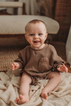 It doesn't get much sweeter than cuddling in an oversized sweater 🤍  This cozy wardrobe staple comes with a custom letter patch (or plain) to give it the perfect little pop and make all of the hearts burst!  This perfect chilly weather sweater is not only gender neutral but also great for the littlest of babies alll the way to toddlers! the best part, it's oversized! Which means your little one can grow with it 🤍 Cozy Wardrobe, Sweater Romper, Cozy Oversized Sweaters, Girl Toddler, Boys Romper, Chilly Weather, Custom Letters, Blue Dot, Clothing Sets