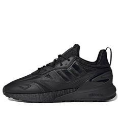 adidas originals ZX 2K Boost 2.0 Marathon Running Shoes/Sneakers Adidas Sports Shoes, Adidas Zx 2k Boost, Marathon Running Shoes, Adidas Zx, Marathon Running, Triple Black, Low Top Sneakers, Running Shoes Sneakers, Inspiration Mode