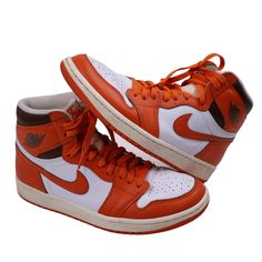 Nike Jordan 1 High "Star Fish" Sneakers. In Excellent Overall Condition, No Notable Imperfections. Condition: 9/10 Color: Orange Size: Wmns 10 Jakofallvintage.Com Pre-Owned, May Show Signs As Such All Sales Are Final 10963 Nike Jordan 1 High, Shoes Nike Jordan, Nike Jordan 1, Star Fish, Jordan 1 High, Nike Jordan, Jordan 1, Color Orange, Starfish