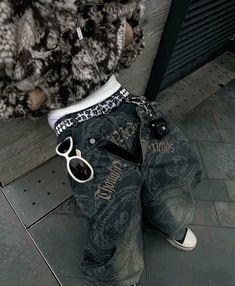 Chrome Hearts Aesthetic Outfit, Chrome Hearts Outfit, Comic Clothes, Under Your Spell, Mens Trendy Outfits, Street Fashion Men Streetwear, Fire Fits, February 19