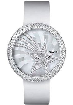 Chanel Watch Mademoiselle Prive 37.5mm Quartz Chanel Watches Women, Jewellery Watch, Artistic Crafts, Chanel Mademoiselle, Chanel Watch, Watches Rolex, Skeleton Watches, Watch Trends, Jewelry Watch