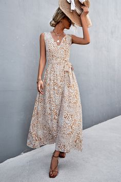 F00190110-305 Long Tiered Dress, Floral Plus Size Dresses, Ruffle Dress Long, Womens Party Tops, Tie Waist Maxi Dress, Short Party Dress, Pretty Fashion, Beach Maxi Dress, Long Sleeve Tops Casual