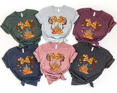 Minnie Thanksgiving Sweatshirt, Minnie Thanksgiving Fall Trip Sweater, Thanksgiving Matching Gift Shirt, Family Matching Thanksgiving Gift -READ BEFORE ORDERING- Note: -The design is made of DTF (Direct-to-Film) print. -All of our sizes are unisex sizing which you can refer to the size chart for the exact measurements. Sizes may differ for different brands. -Please do not hesitate to contact us regarding questions about the items (sizes, shirt colors, design font colors, etc.) -Please note that Decals For Shirts, Disney Decals, Thanksgiving Sweatshirt, Fall Travel, Film Prints, Thanksgiving Gift, Matching Gifts, Disney Trip, Thanksgiving Gifts