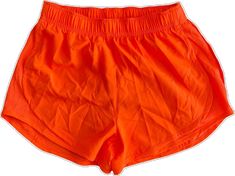 Nike Yellow Workout Shorts, Nike Orange Short Bottoms, Nike Orange Shorts, Stretch Yellow Nike Bottoms, Nike Orange Workout Bottoms, Yellow Stretch Nike Bottoms, Nike Stretch Yellow Bottoms, Nike Orange Bottoms For Spring, Nike Yellow Shorts