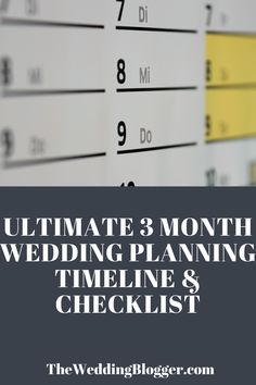 the ultimate wedding planner and checklist is here to help you plan your big day