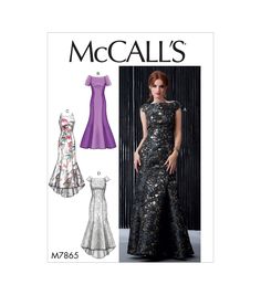 Category: Apparel PatternsPattern Type: DressBrand: McCall'sSize: 6 - 8 - 10 - 12 - 14 Gown Sewing Pattern, Evening Dress Patterns, Crafts Sewing Patterns, Evening Dress Floor Length, Mccalls Sewing Patterns, Miss Dress, Mccalls Patterns, Dress Sewing Pattern, Floor Length Dresses