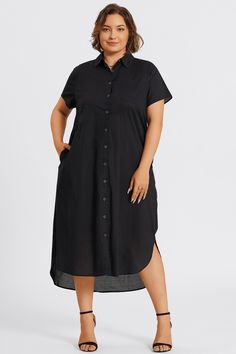 Shirt Maxi Dress, Plus Size Shirt Dress, Black Short Sleeve Shirt, Plus Size Black, Maxi Shirt Dress, Long Shirt Dress, Dress C, Long Shirt, Black Pattern