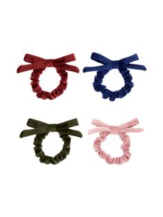 Scrunchie Bow, Winter Palette, Bow Scrunchie, Blogging Inspiration, Tiny Bow, Alice Band, Full Hair, Fabric Bows