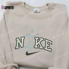 Nike Women s Volleyball Embroidered Hoodie & Shirt: Sporty Nike-Inspired Embroidered Apparel Don Julio Bottle, Volleyball Hoodie, Nike Inspired, Custom Nike, Women Volleyball, Shirt Nike, The Don, Nike Brand, Custom Nikes