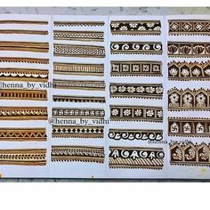 several different types of decorative tape