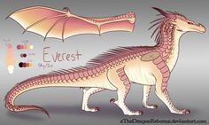 a drawing of a dragon with its wings spread out and the words'elegest'written on it