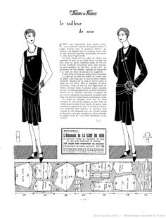 an old fashion pattern for a woman's dress