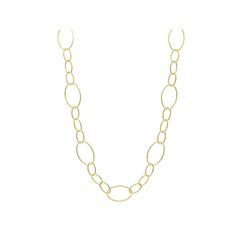 Your look will stand out whenever you pair this Stella Grace fancy oval link chain necklace with your favorite outfits. Your look will stand out whenever you pair this Stella Grace fancy oval link chain necklace with your favorite outfits.Click on this JEWELRY & WATCHES GUIDE to learn about fit, styles, materials and more! Nickel free Metal: sterling silver Width: 13 mm Packaging: black pouch Plating: rhodium, 18k gold flash plated Finish: polished Chain type: link Please note, due to the high value of this item, a signature may be required upon delivery. Size: 24". Color: 18k Gold Plated. Gender: female. Age Group: adult. Elegant Oval Chain Necklace With Delicate Chain, Oval Yellow Gold Chain Necklace, Modern Oval Gold Chain Necklace, Elegant Oval Chain Necklace With Adjustable Chain, Oval Gold Chain Necklaces For Formal Occasions, Formal Oval Necklaces With Gold Chain, Formal Oval Gold Chain Necklaces, Modern Gold Chain Necklace, Oval Yellow Gold Chain Necklace With Adjustable Chain