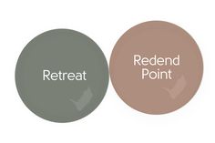 two circles with words that read, reden point and reread point on them