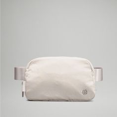 Nwt Everywhere Belt Bag From Lulu Lemon Opal White, Black Crossbody