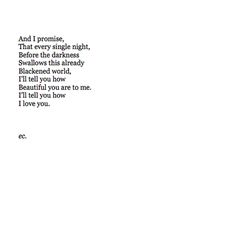 the text is written in black and white on a piece of paper that says i love you