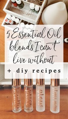 When I first began using essential oils, I quickly realized that the easiest + most efficient way to carry my oils with me and use them throughout the day, was to make 10 ml glass roller bottle blends. Click through to read now, or pin to save for later! Diy Essentials, Diy Kosmetik, Aroma Therapy, Coconut Oil Uses, Yl Essential Oils