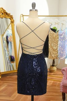 Zapakasa Tight Homecoming Dress Rose Pink One Shoulder Sequins Short Party Dress Navy Homecoming Dresses, Navy Homecoming Dress, 8th Grade Formal Dresses, 8th Grade Formal, Sequin Homecoming Dress, Lovely Partner, Short Party Dress, Valley Girls, Sophisticated Dress